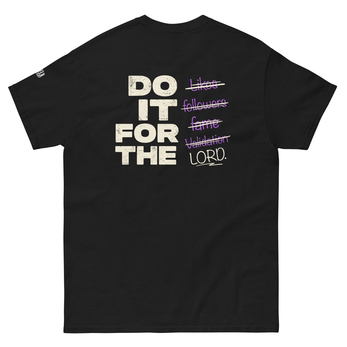 Who You Doing It For? Unisex classic tee