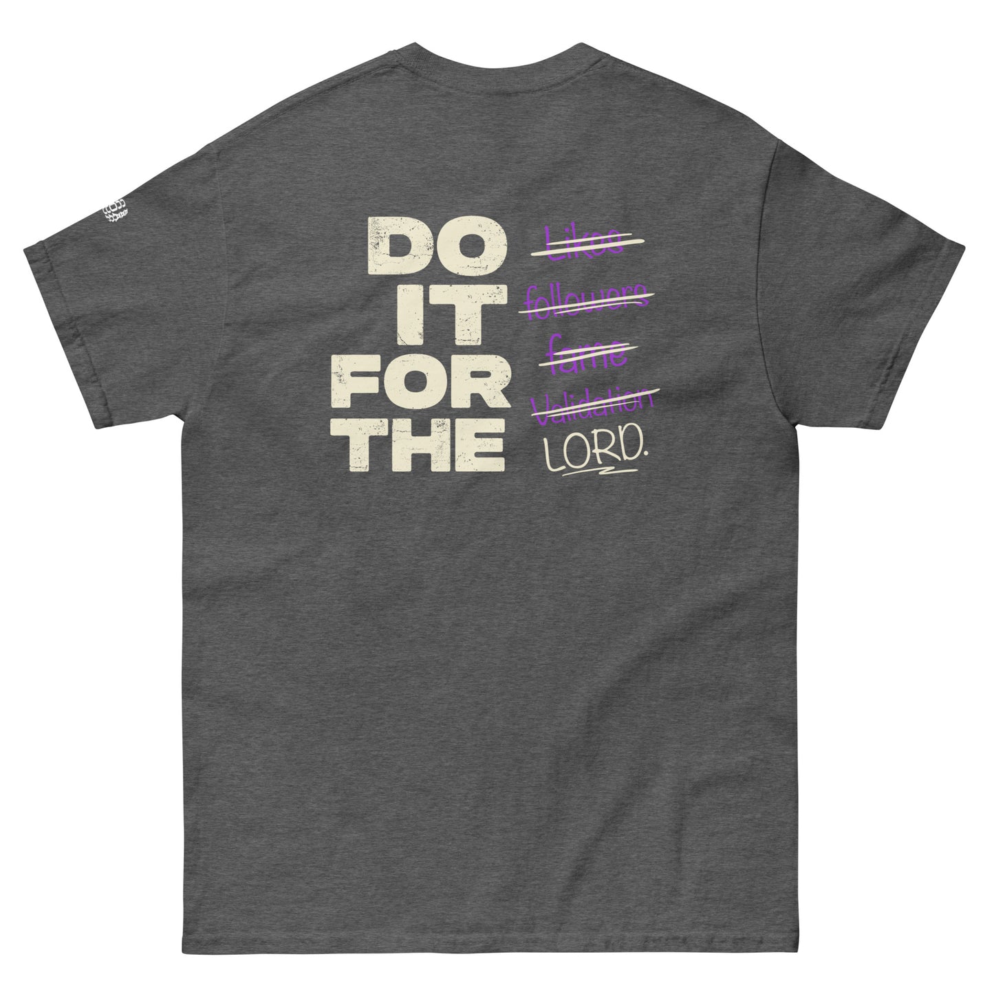 Who You Doing It For? Unisex classic tee