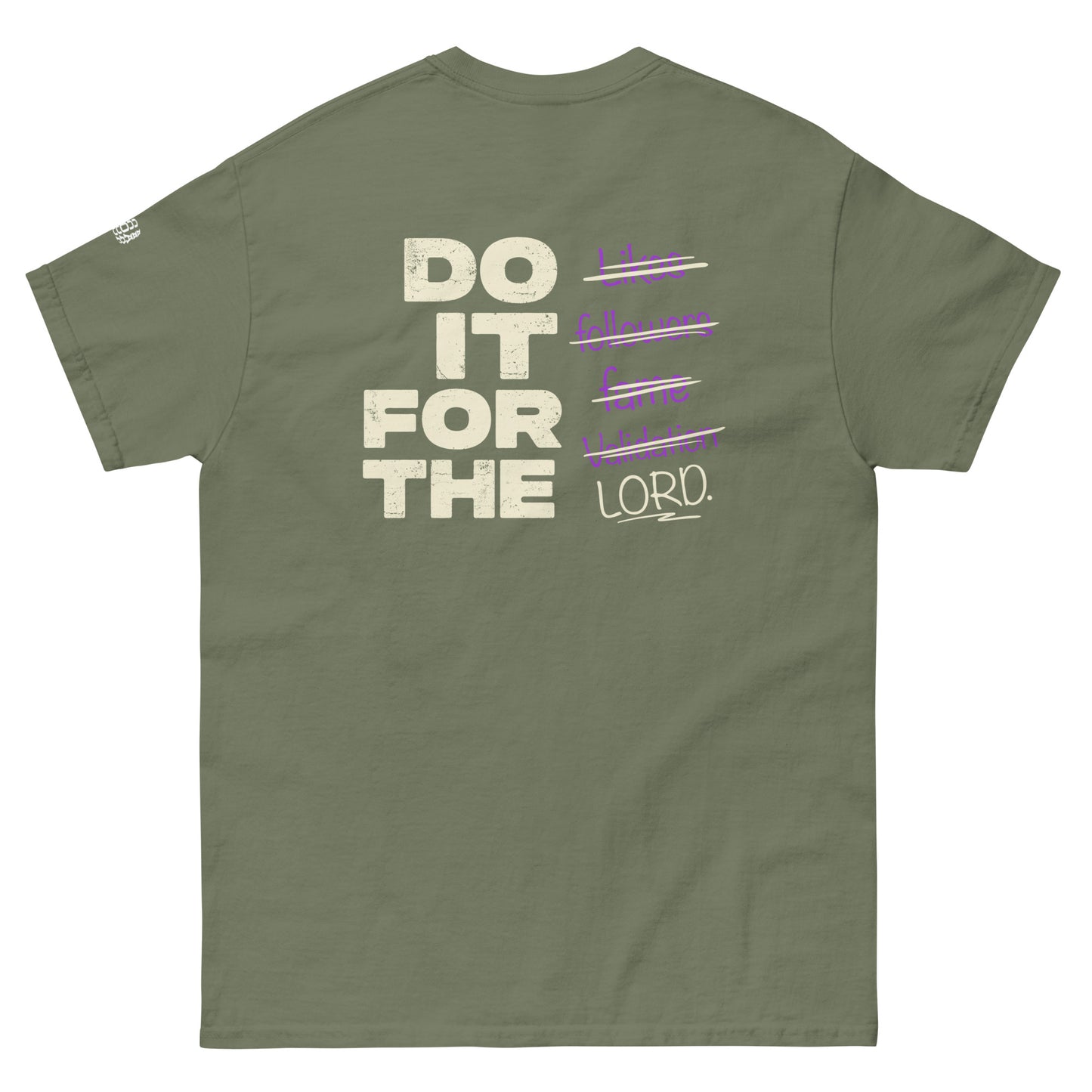 Who You Doing It For? Unisex classic tee