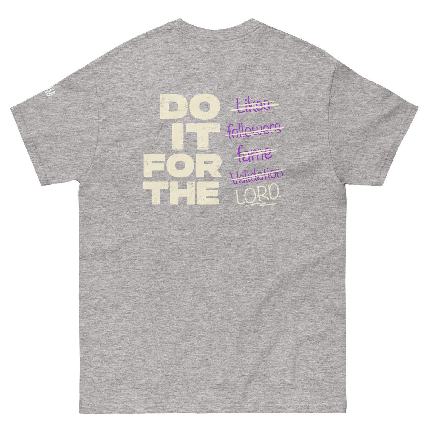 Who You Doing It For? Unisex classic tee